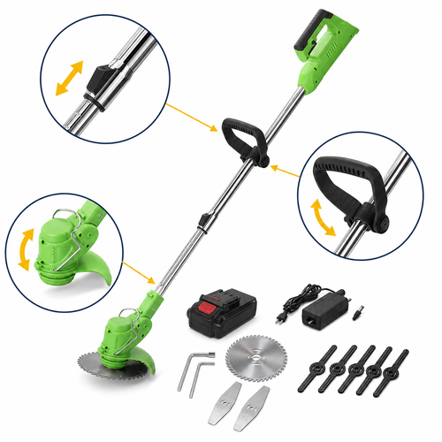 Podadora Cortadora Jardin Con Accesorios