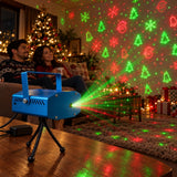 Mini Proyector Láser Navideño