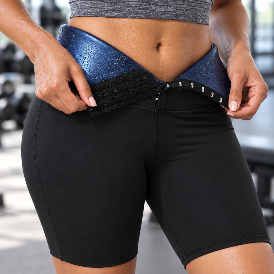 Combo Short Faja Sauna + Faja Cintura Corset